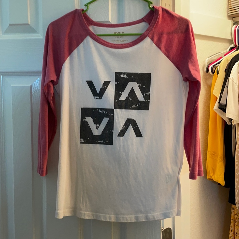 RVCA long tee small